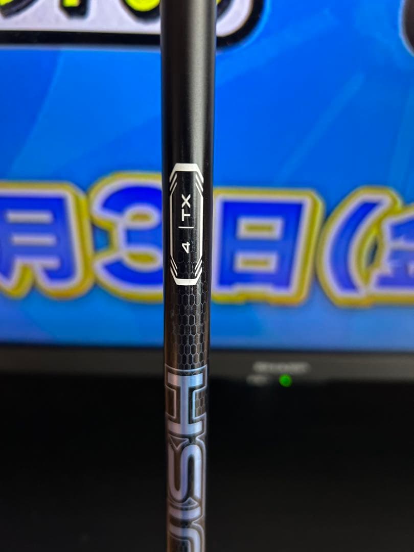 美品　バンキッシュ　安定の４TX 短尺シャフト　(キャロウェイ スリーブ)付き