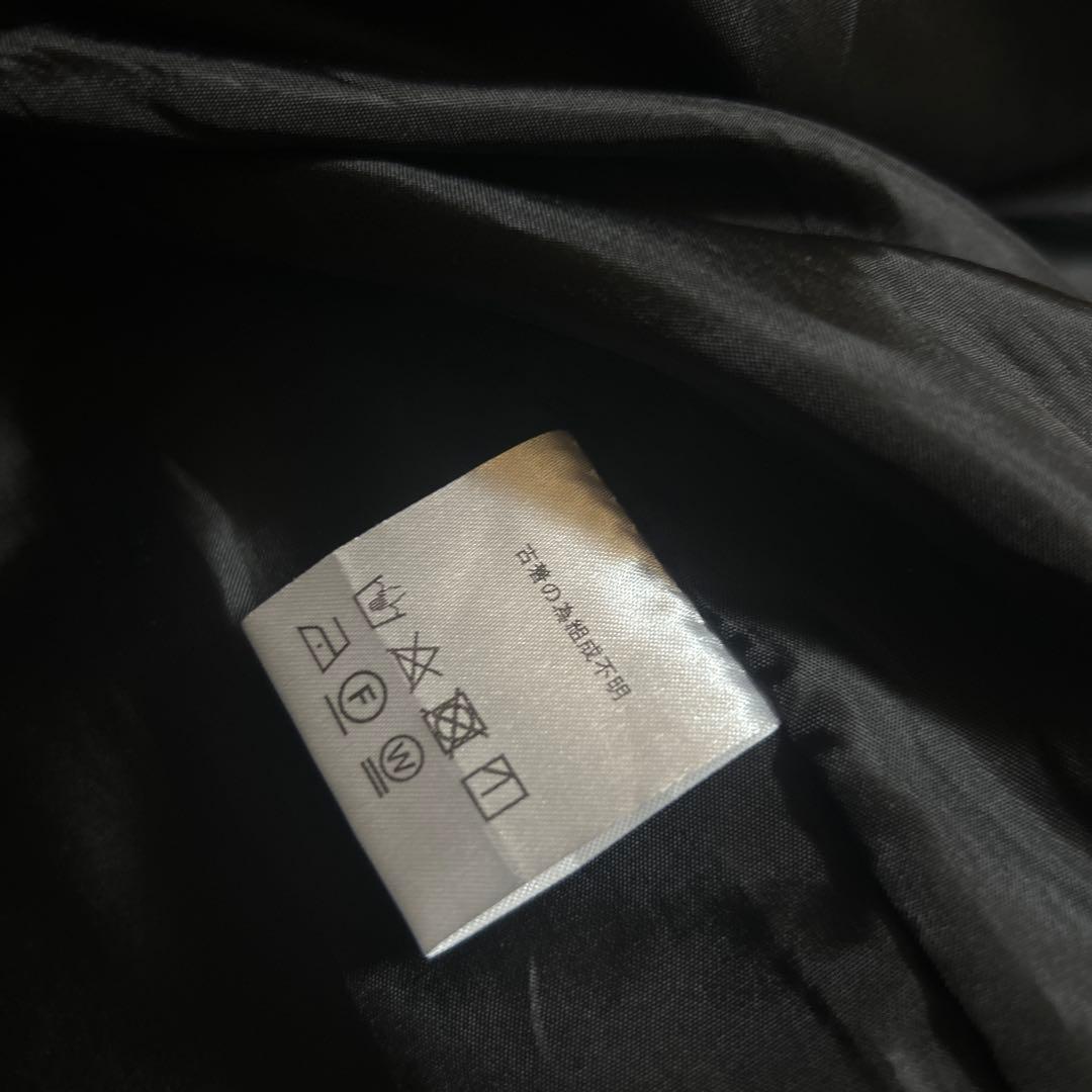 ジャケット・アウター anytee Vintage Leather_Zip-up Jacket
