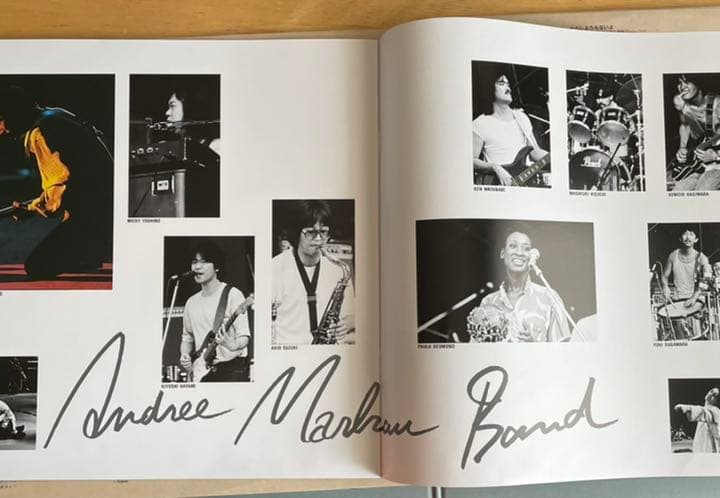 萩原健一のライブLPレコード最高傑作「ANDREE MARLRAU LIVE」。