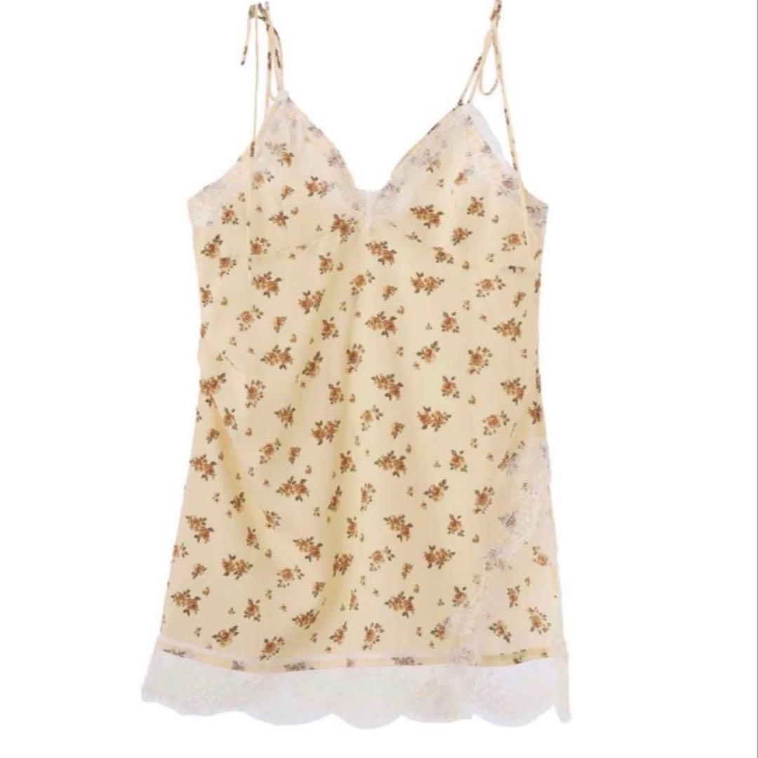 idem イデム　sensual satin cami onepiece
