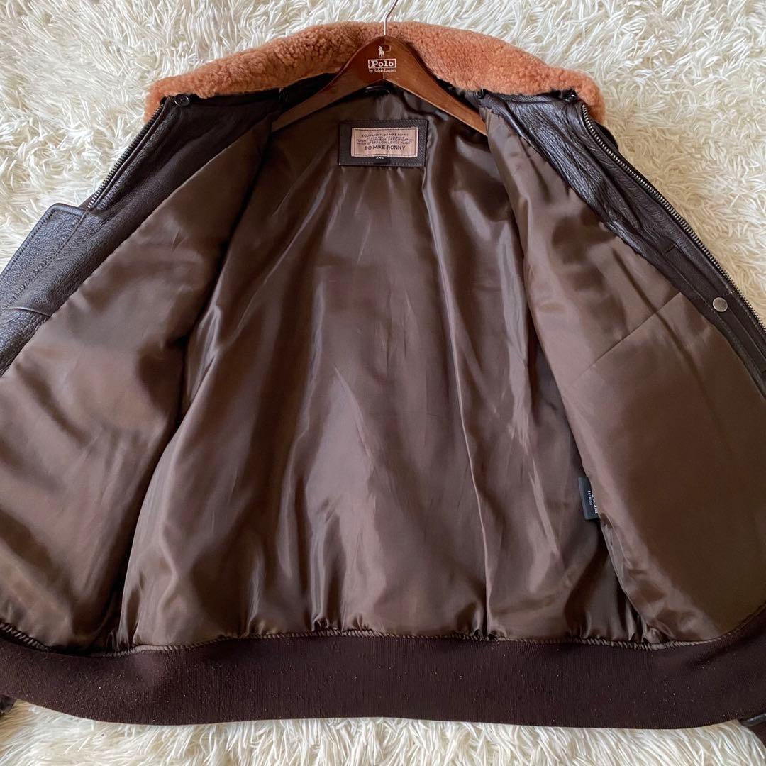 【未使用級◦3XL✨】BO MIKE RONNY G-1 トップガン ワッペン茶