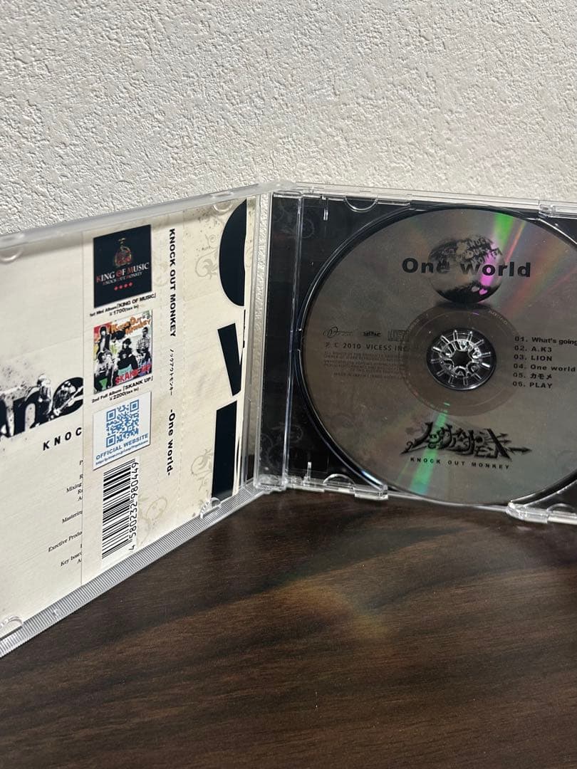 KNOCK OUT MONKEY「One World」CD