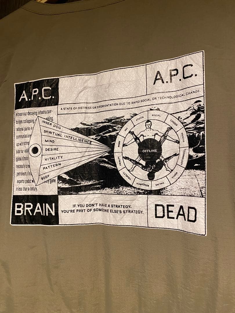 A.P.C. X Brain Dead コラボデニムジャケット