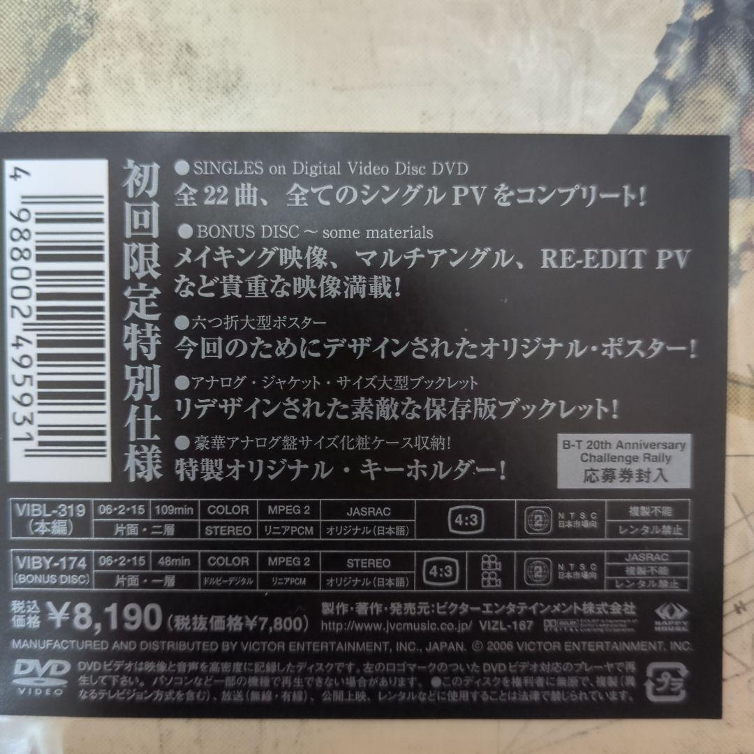 BUCK-TICK/SINGLES on Digital Video Disc…