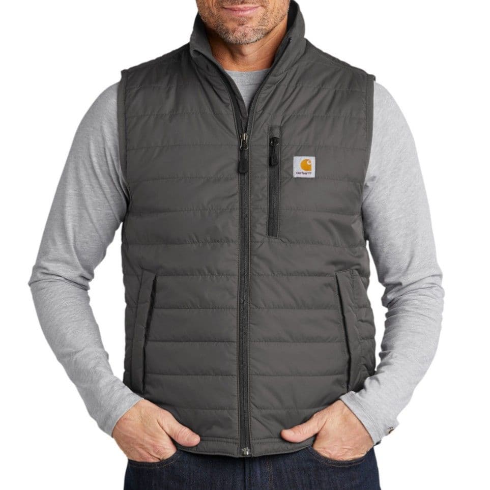 【S】Carhartt カーハート ギリアムベスト 中綿キルティング シャドウ