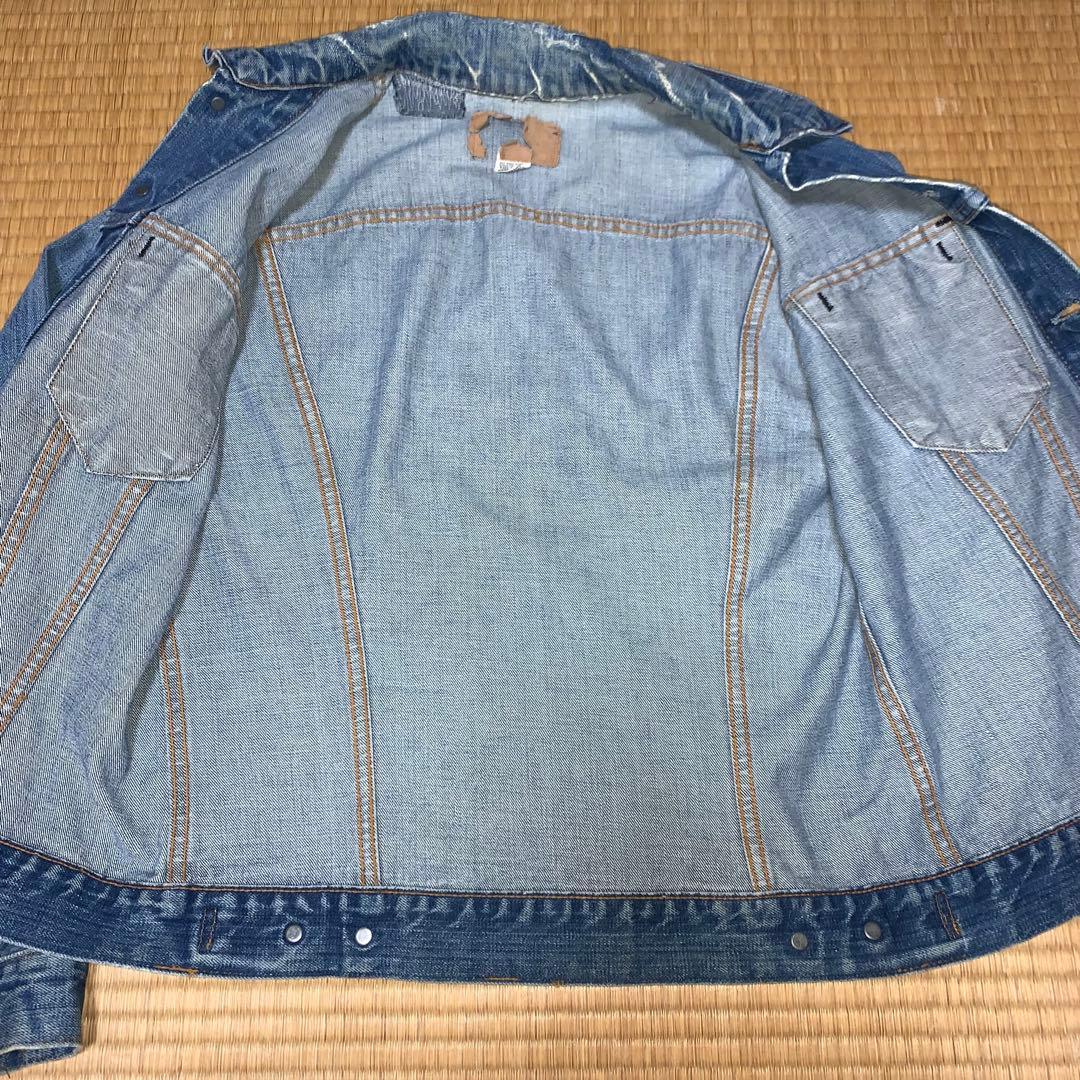 70s Levis 70505 ケアタグ デニムジャケット リーバイス Gジャン