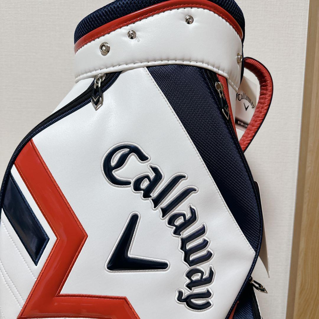 石川遼サイン 未使用 Callaway キャロウェイ キャディバッグ 9型 軽量