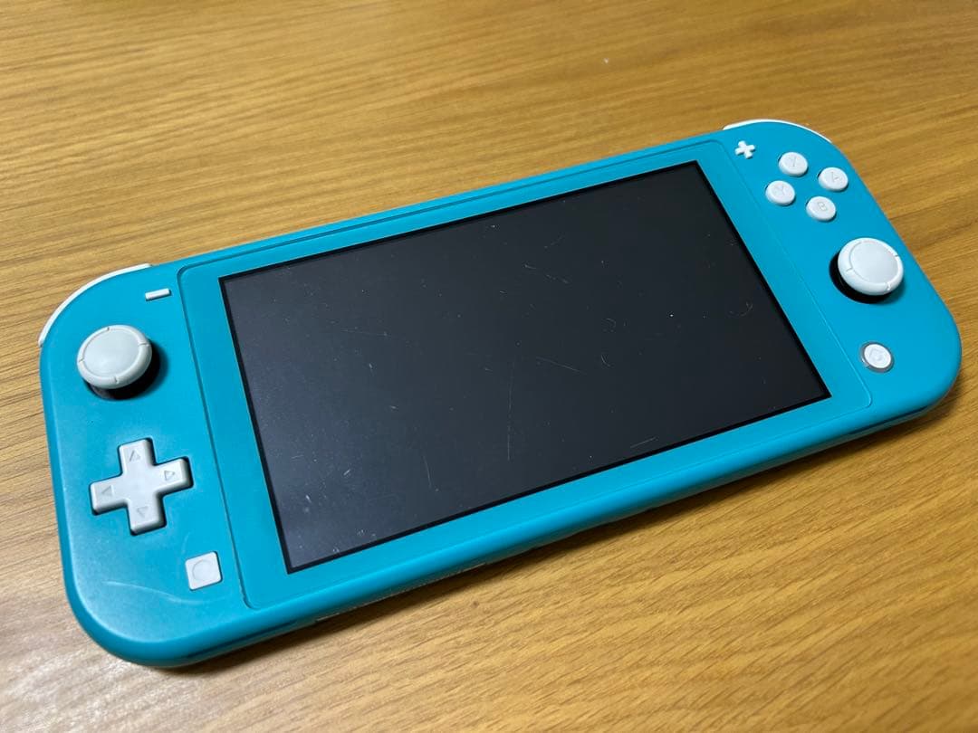 Switch Lite ターコイズ　箱+充電器+ケース付き