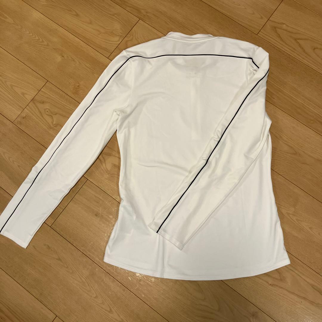 Nike ピュアトップス ホワイトロングスリーブTシャツ レディース