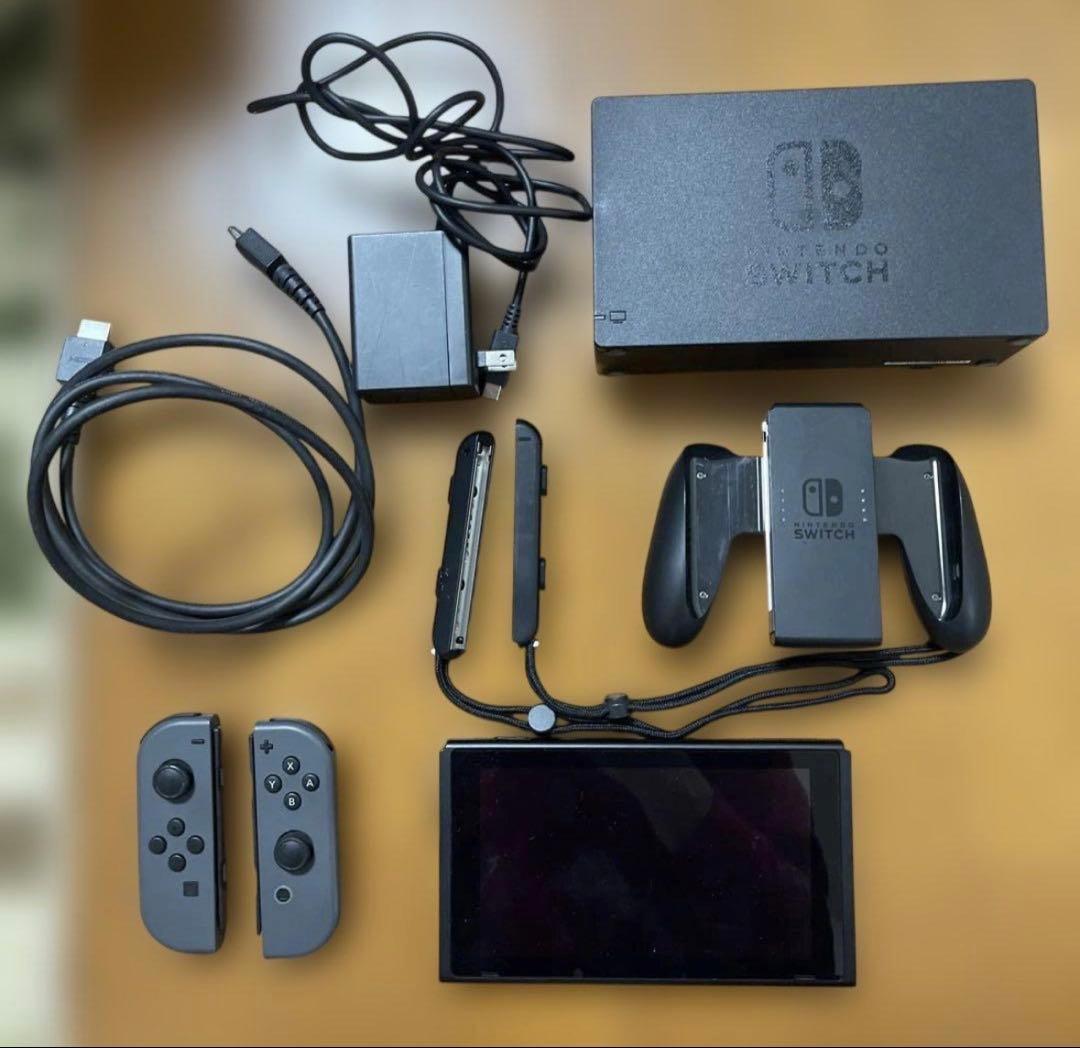 【美品】Nintendo Switch 旧型 本体 フルセット 動作確認済み
