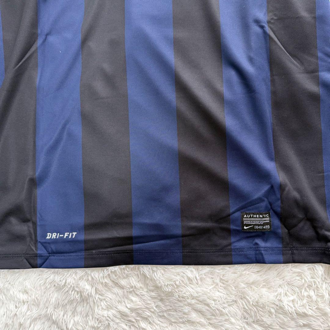【新品】タグ付き インテル 長友佑都 ホーム オーセンティック ユニフォーム L