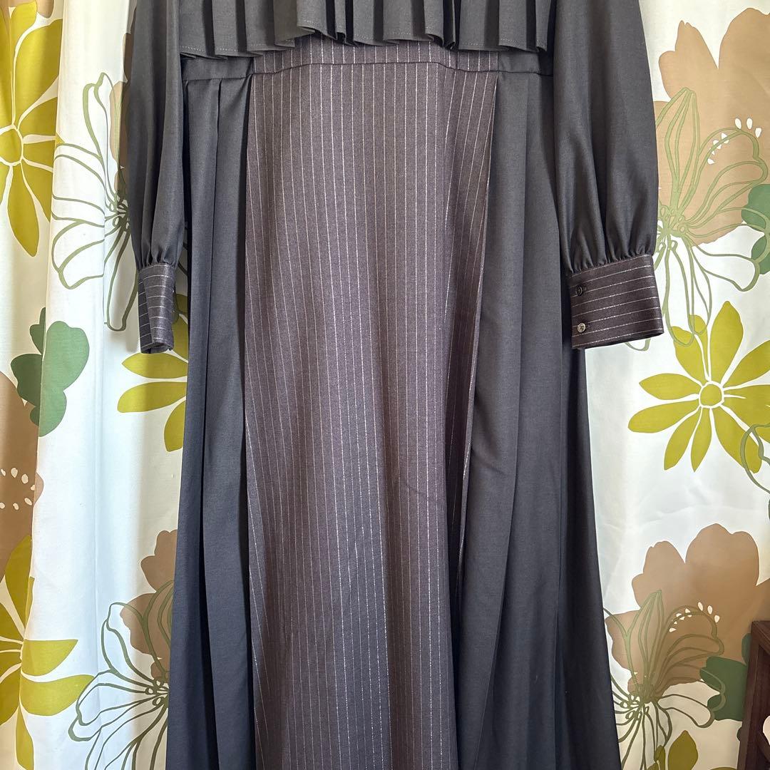 新品 HARE アソートプリーツワンピース ストライプ