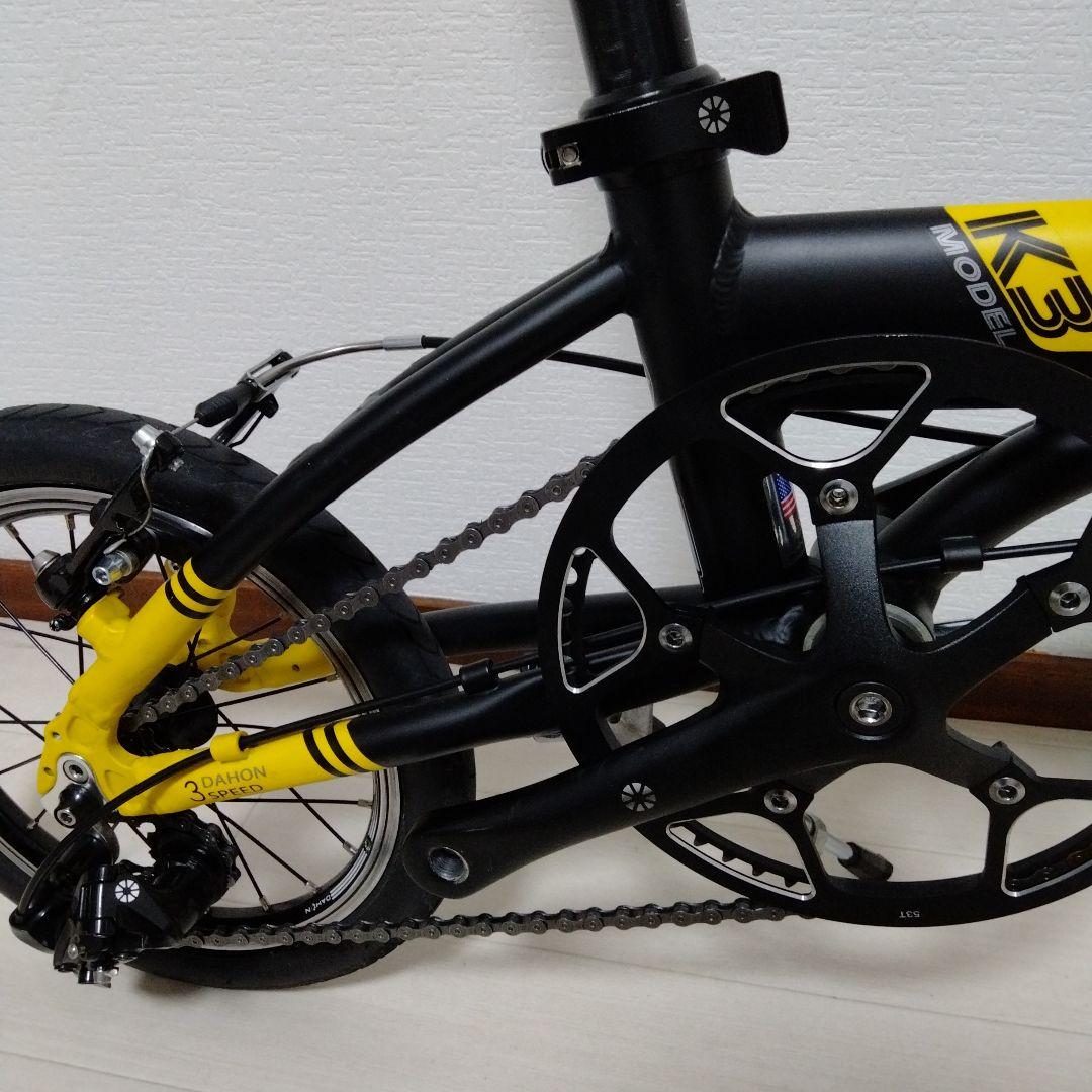 DAHON ダホン K3 折り畳み自転車 輪行袋付き