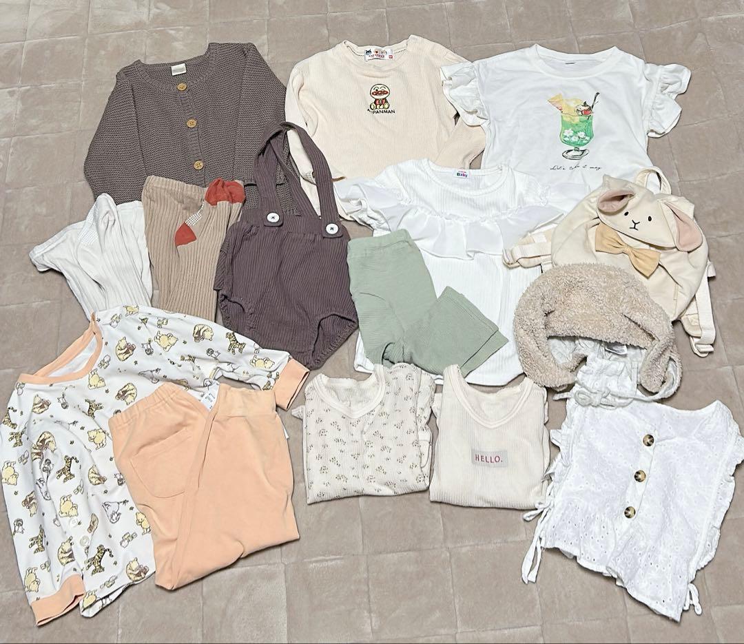 子供服 まとめ売り 80cm 90cm 95点