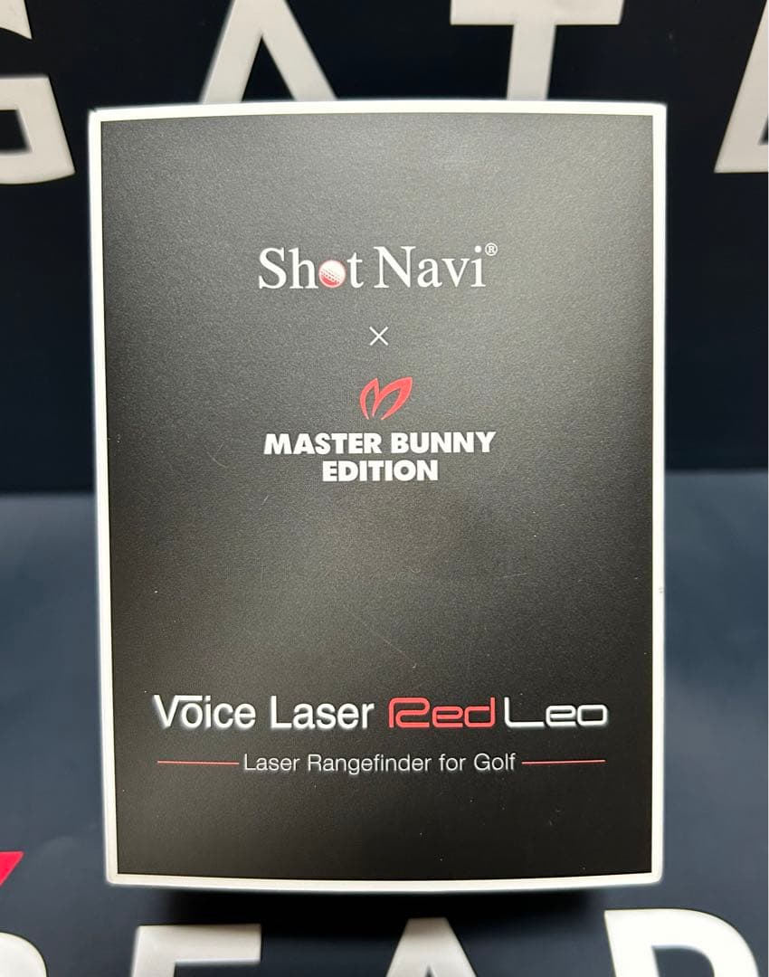 新品 レーザー距離計 ショットナビ ボイスレーザー レッドレオ マスターバニー