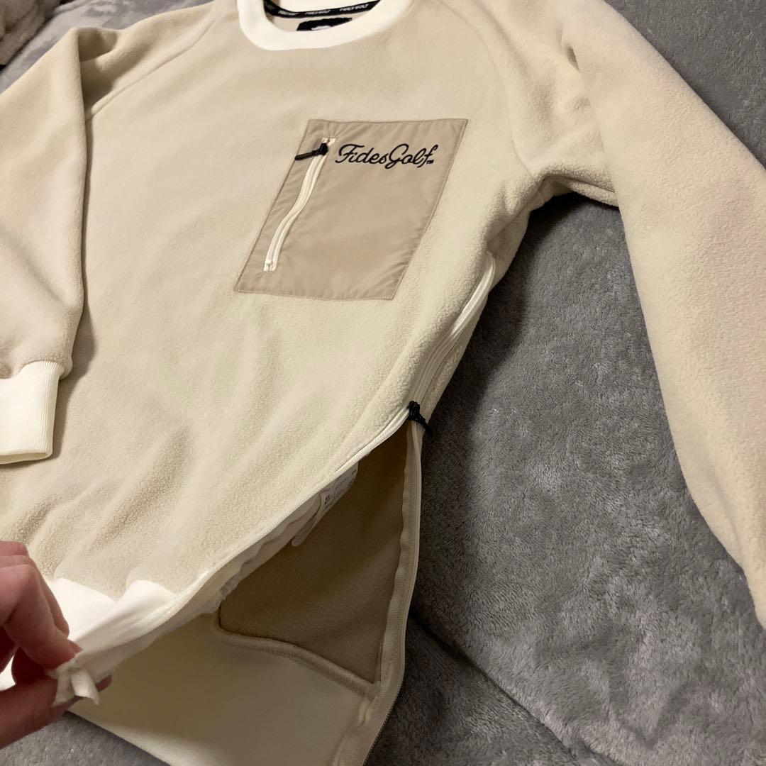 Fides Golf セーター クリーム色　Sサイズ