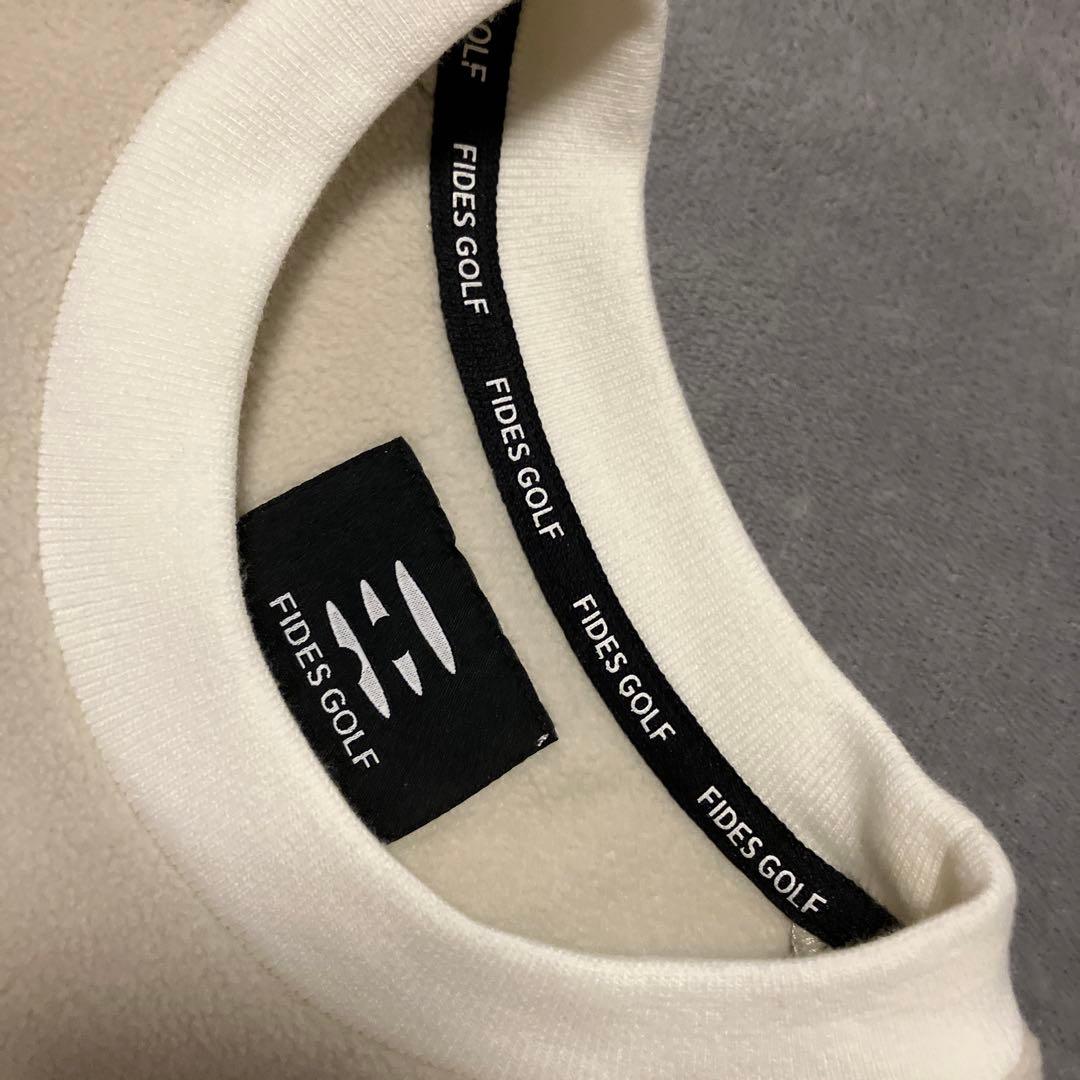 Fides Golf セーター クリーム色　Sサイズ