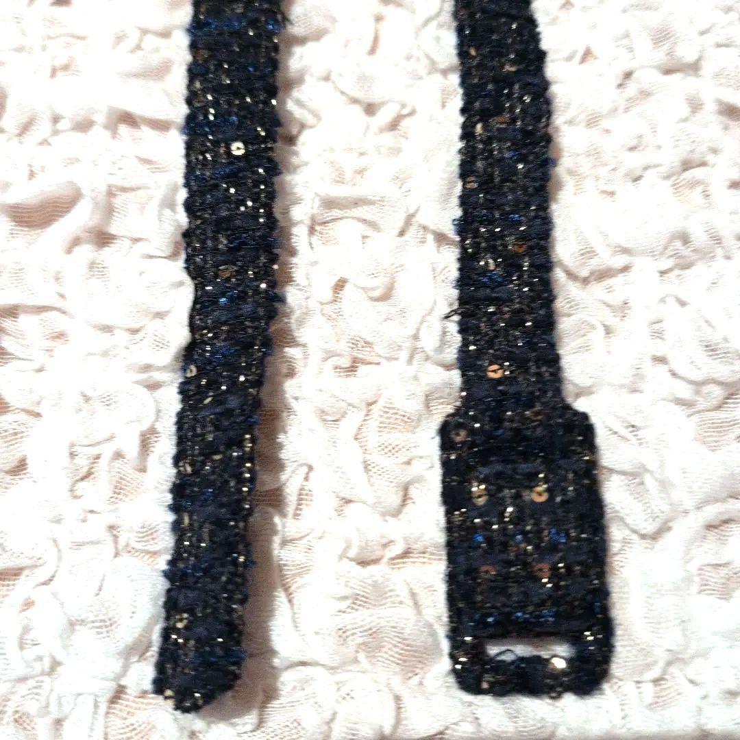 ☆新品☆ZARA ザラ ラメ ミックス ツイード インスタ 金ボタン ベスト M