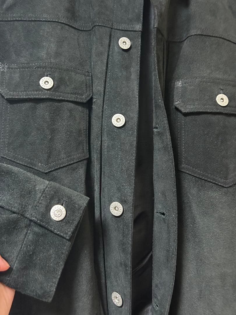 値下げ[貴重] stussy OUTERMATERIAL COW LEATHER