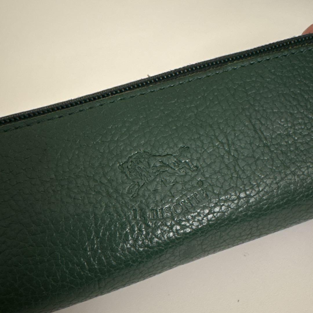 IL BISONTE イルビゾンテ ペンケース グリーン