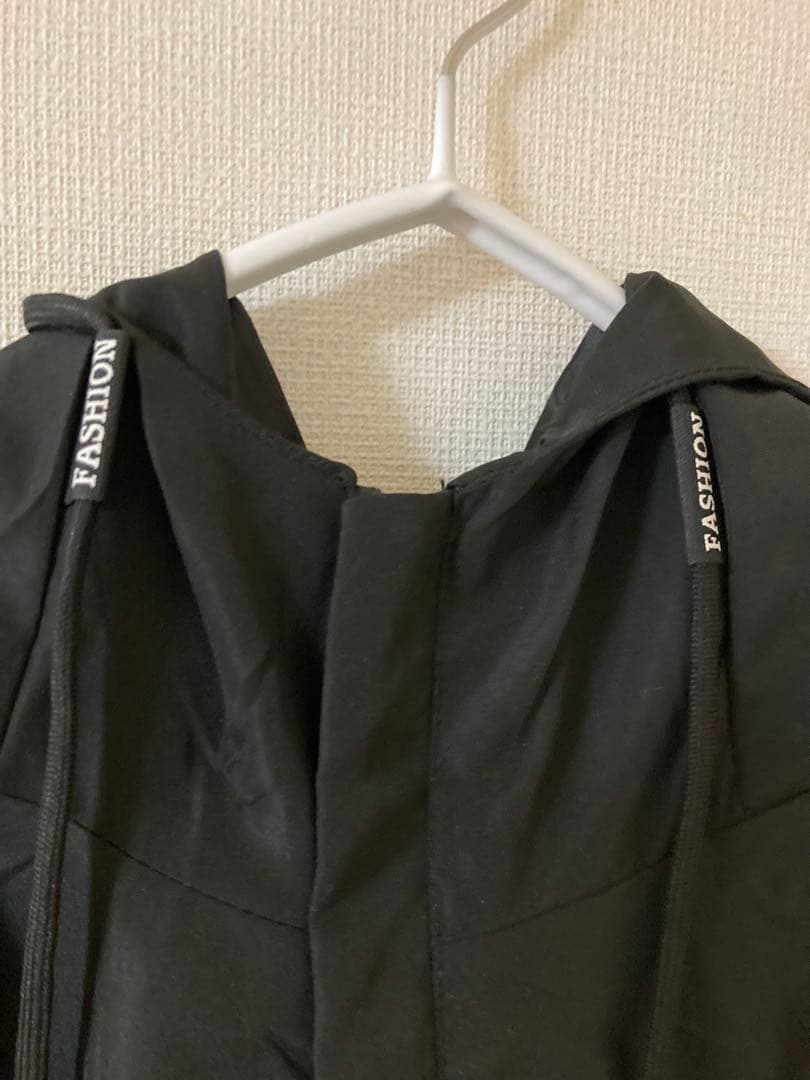 ダイワ　ナイロンジャケット　防水ジッパー　ブラック