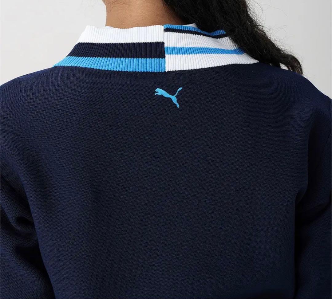 新品 PUMA ゴルフ Vネック ドラマ衣装 ニット スカート 上下セット