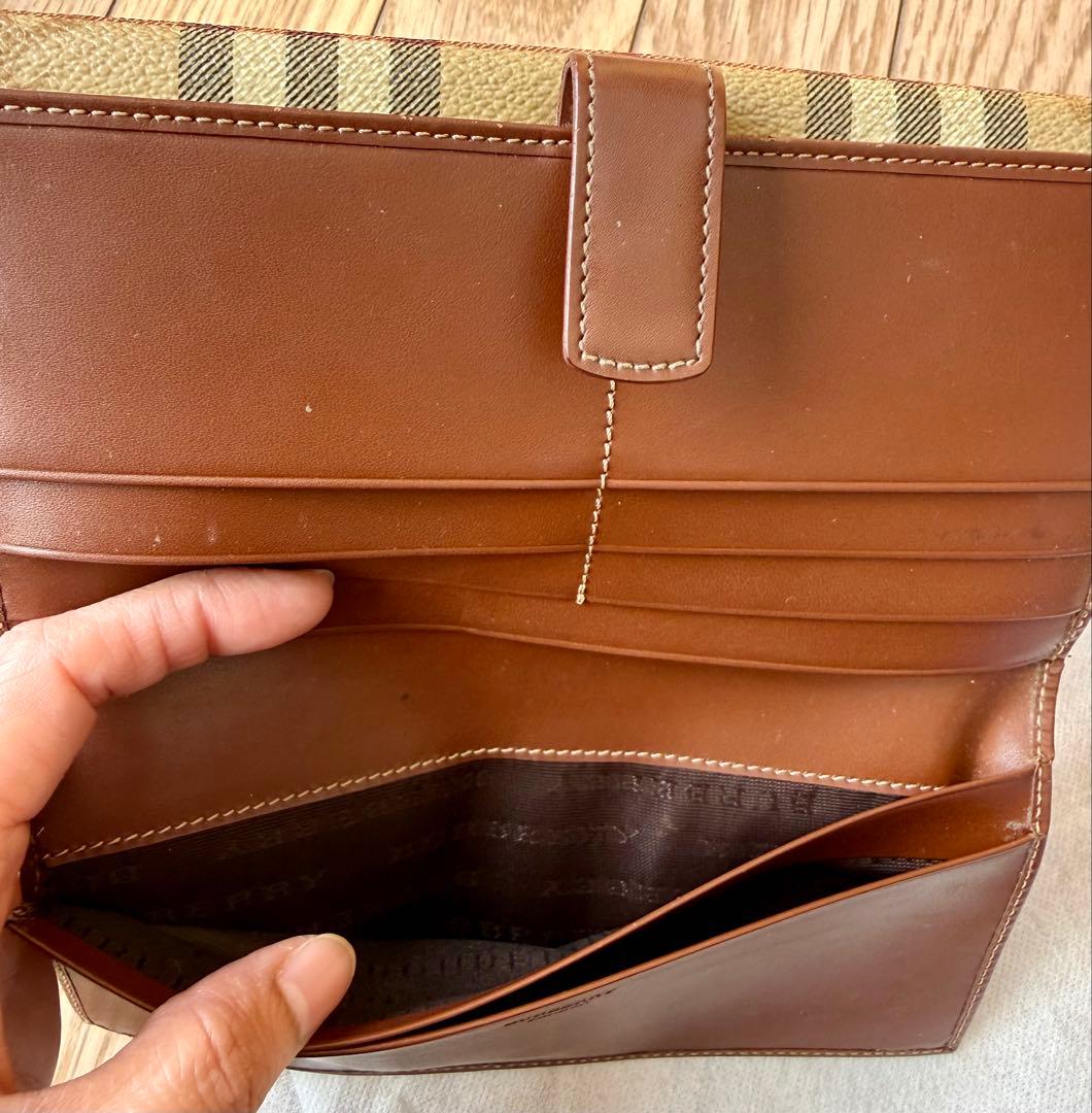 美品　Burberry vintage カバンとお財布のセット