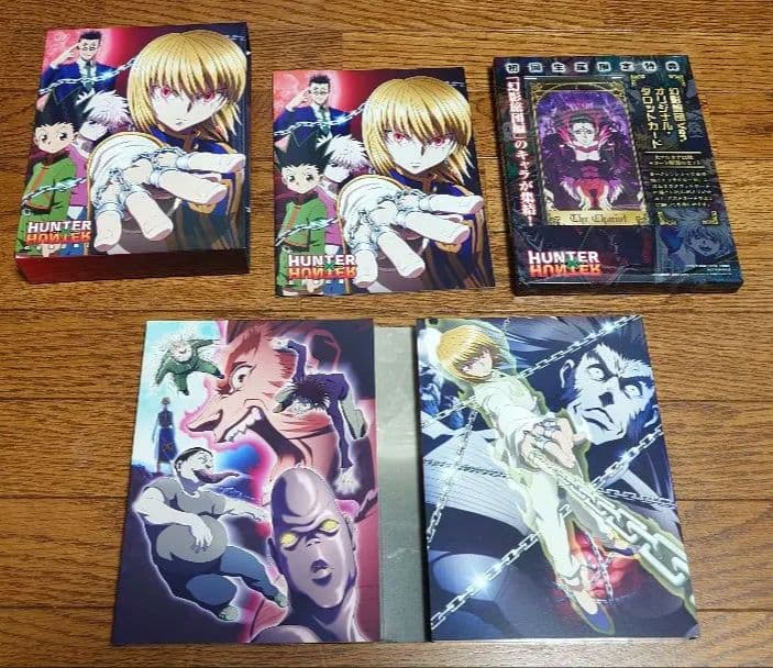 初回限定 タロット カード ハンターハンター DVD 1-7巻 幻影旅団編1