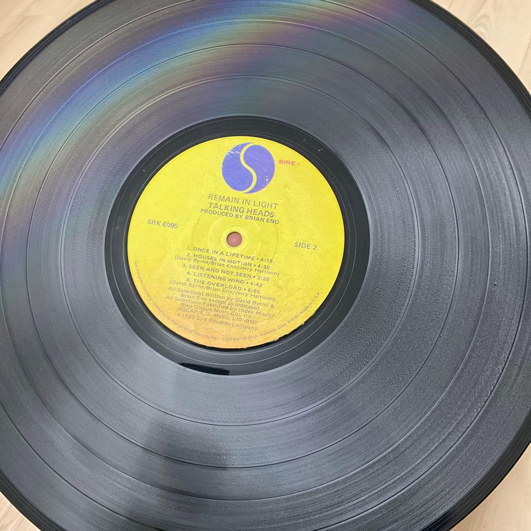 TALKING HEADS REMAIN IN LIGHT レコード