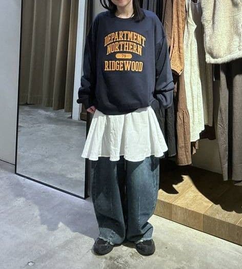 niko and... バテンレースフレアキャミワンピース