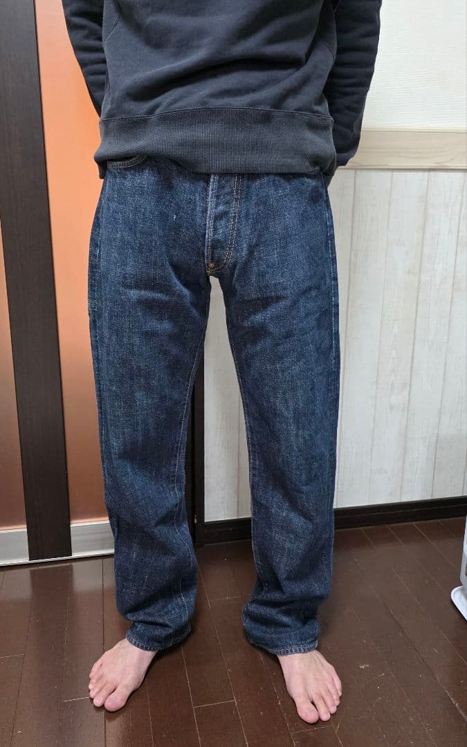 EVISU (エヴィス)大黒ドクロ刺繍デニムパンツ 30×35(参考サイズM )