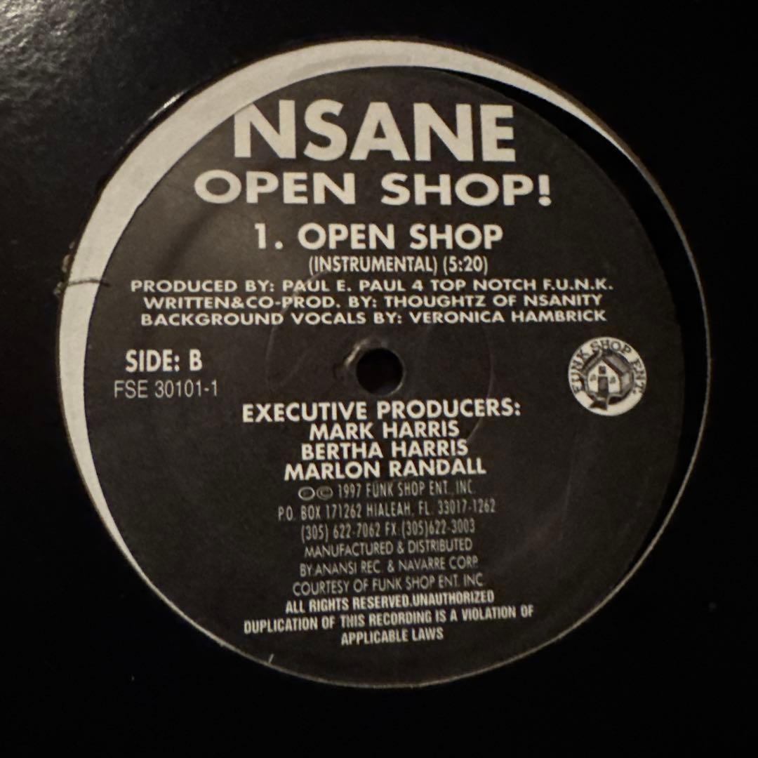 洋楽 NSANE Open Shop G-RAP G-FUNK
