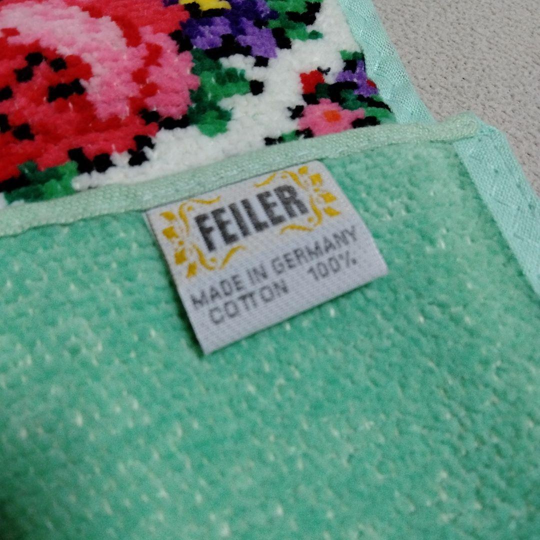 FEILER フェイラー レイシーローズ花柄 バスタオル