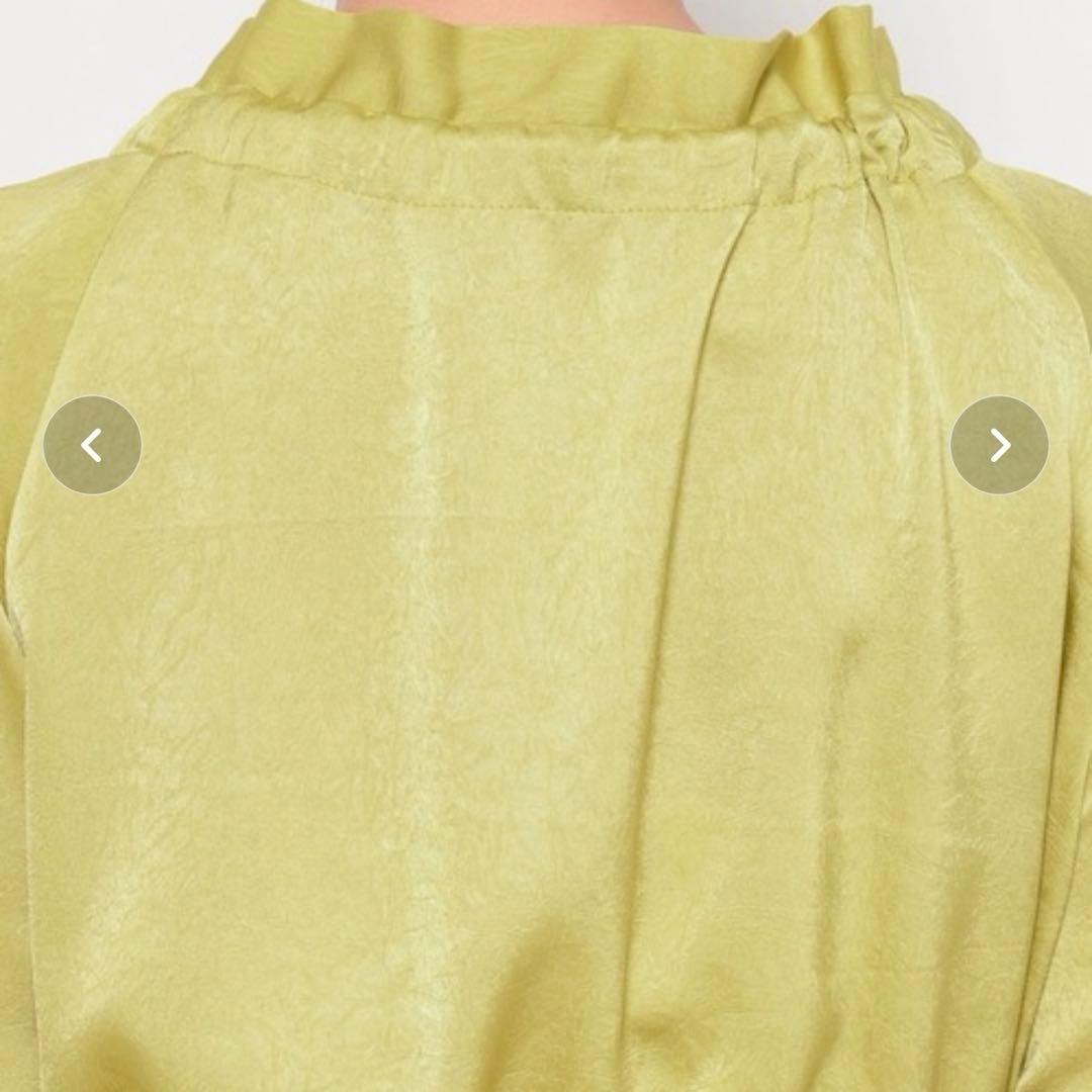 新品未開封　ボウタイティアードワンピース 643218
