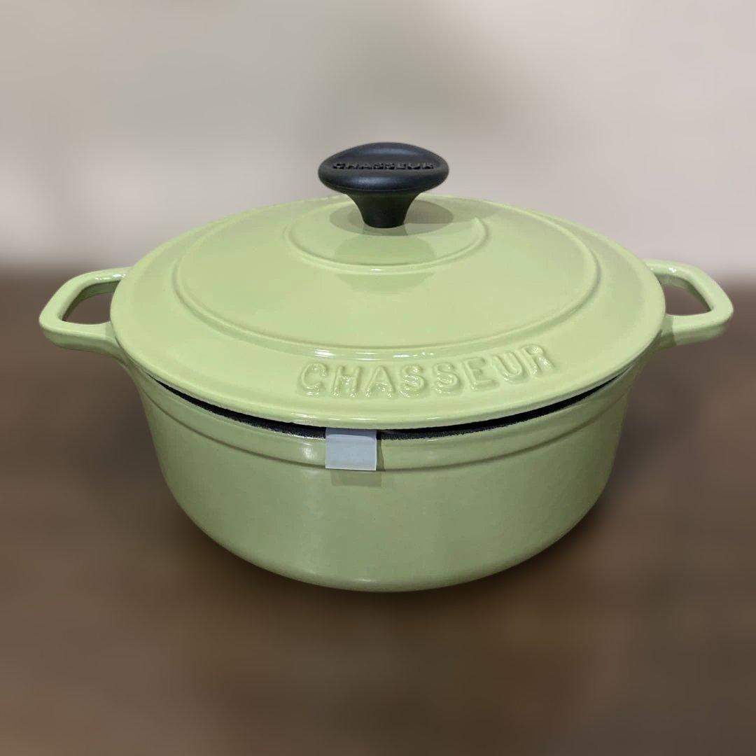 【新品・未使用】シャスール ラウンドキャセロール 20cm