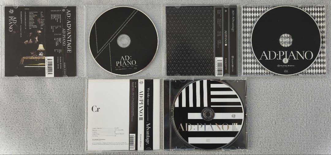 AD:PIANO Ⅰ・Ⅱ・Ⅲ・IV・V セット