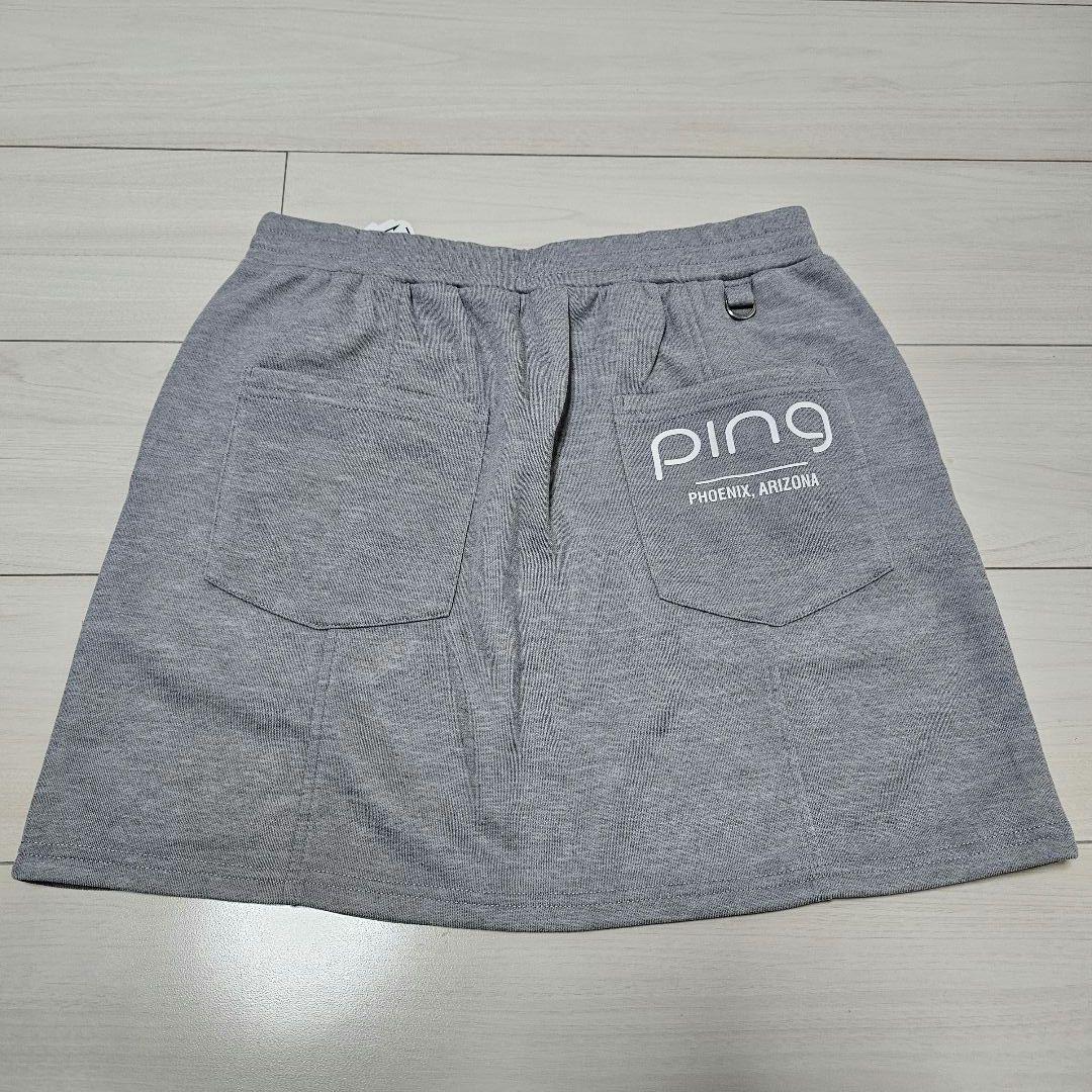 PING【L】ピン 新品 レディース 上下セットアップ 半袖ポロシャツ スカート
