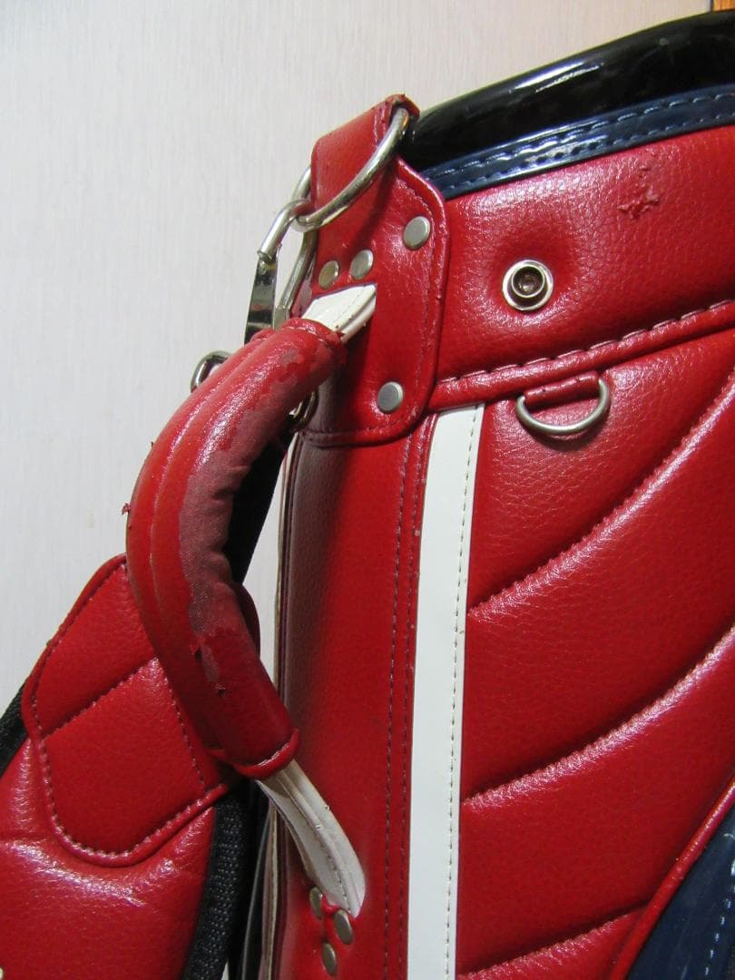 ★☆★Titleist★タイトリスト★ゴルフバック★フードなし★赤★☆★