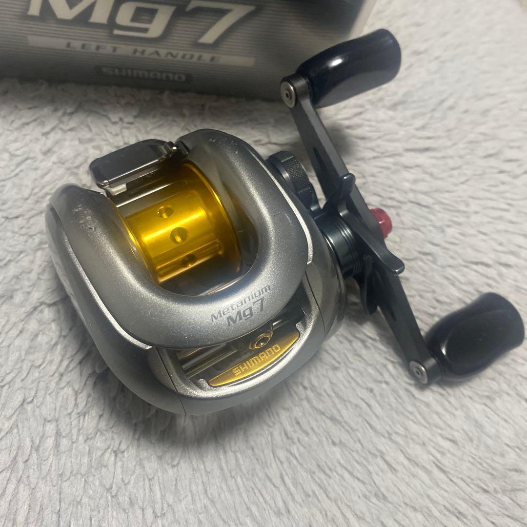 シマノ　07メタニウムmg7 ZPI 92ミリハンドル　レフト　美品