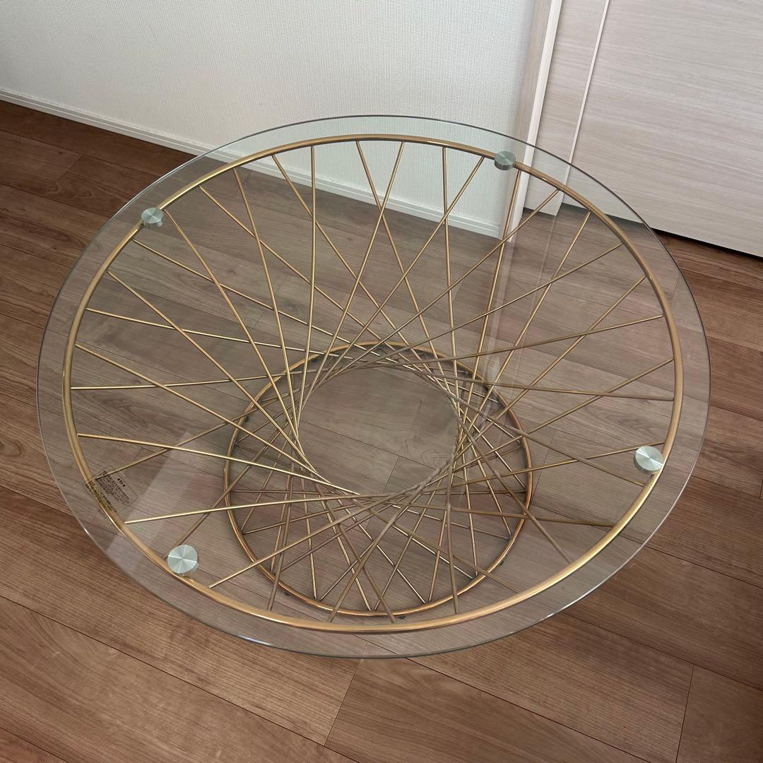 【送料込】Francfranc マーリアコーヒーテーブル　幅80cm