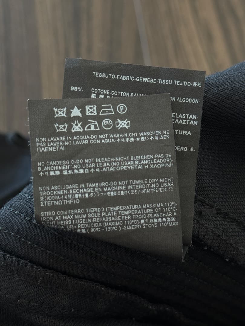 Saint Laurent サンローラン バイカーパンツ Hedi期 イタリア製
