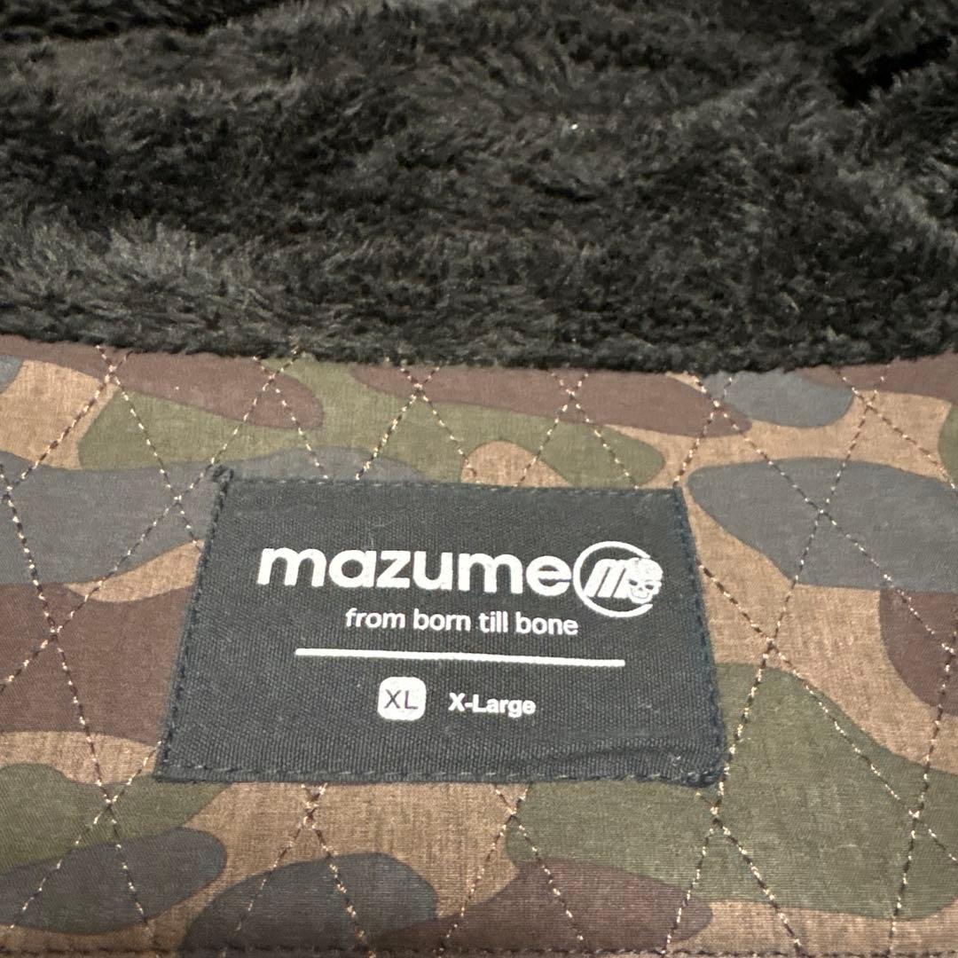 mazume マズメ　ウィンドカットジャケット　防風　防寒　カモフラ　ＸＬ