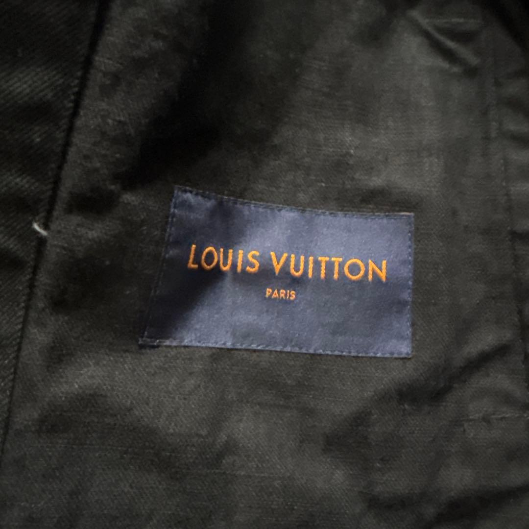 【ルイヴィトン（louis vuitton）】ブラックデニムジャケット