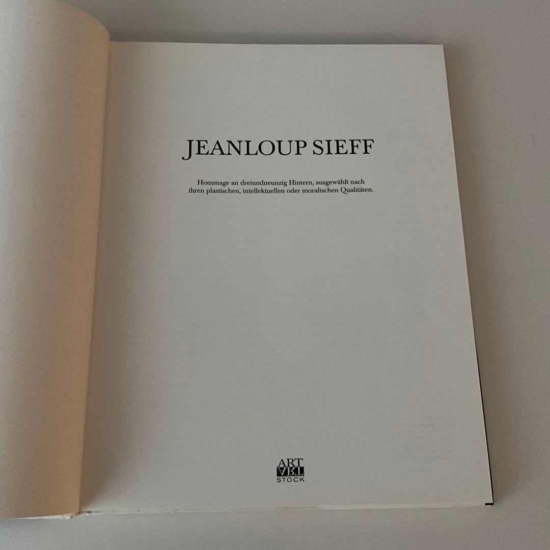 Jeanloup Sieff Derrieres ジャンルー・シーフ ドイツ版