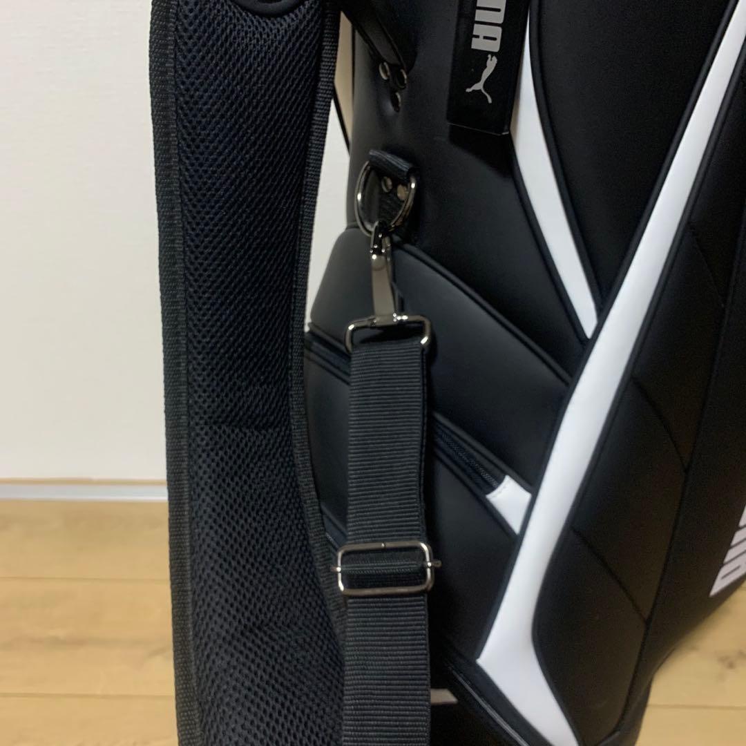美品 プーマ PUMA ベーシック23CB キャディバッグ ブラック