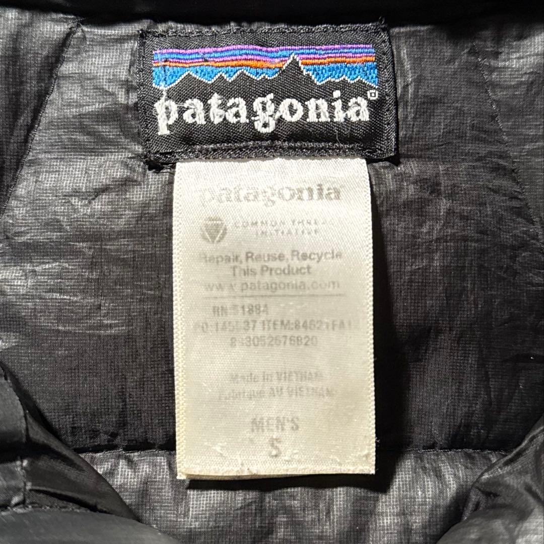 Patagonia ダウンセーターベスト ブラック S