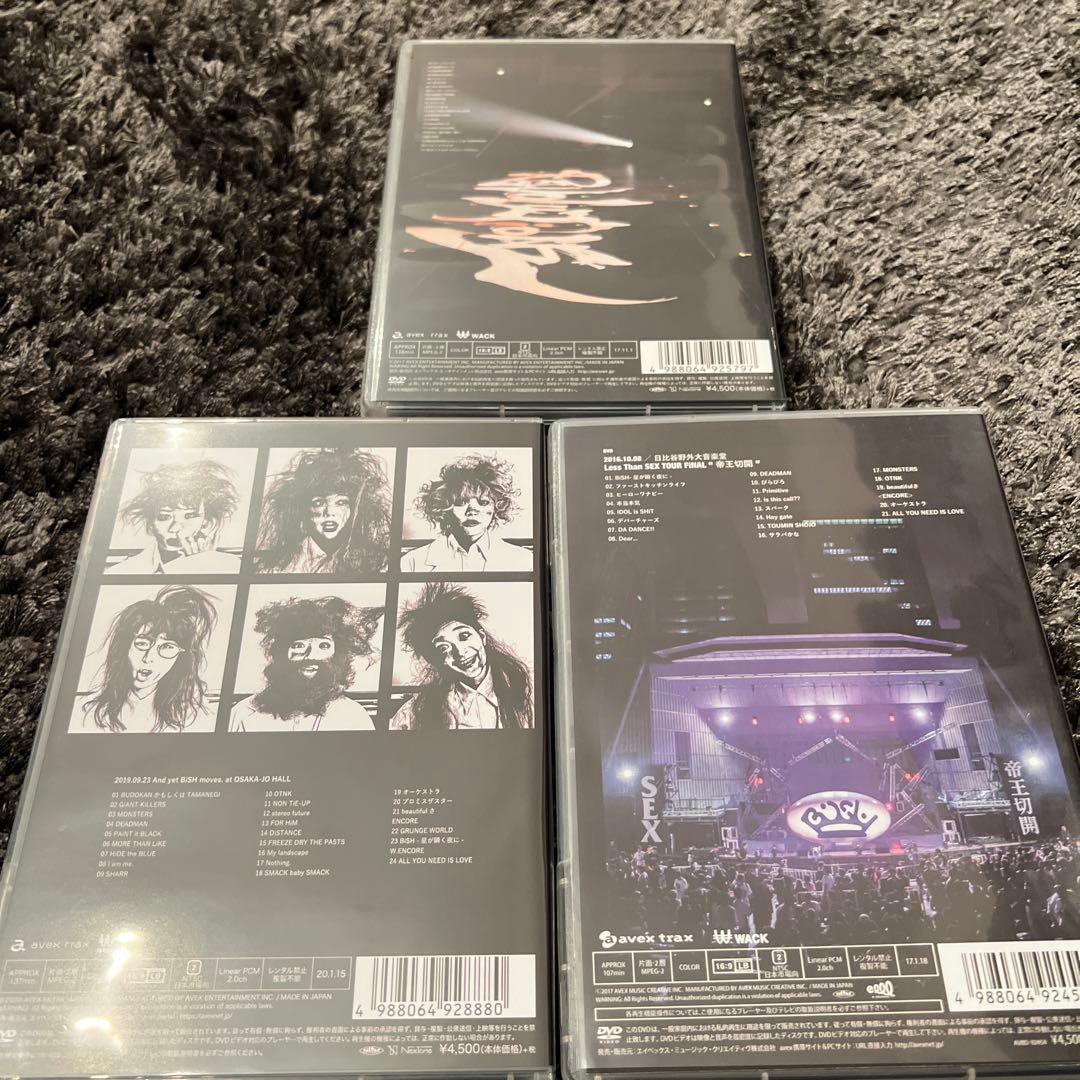 BiSH/DVD3枚セット/【帝王切開】【And yet BiSH moves】