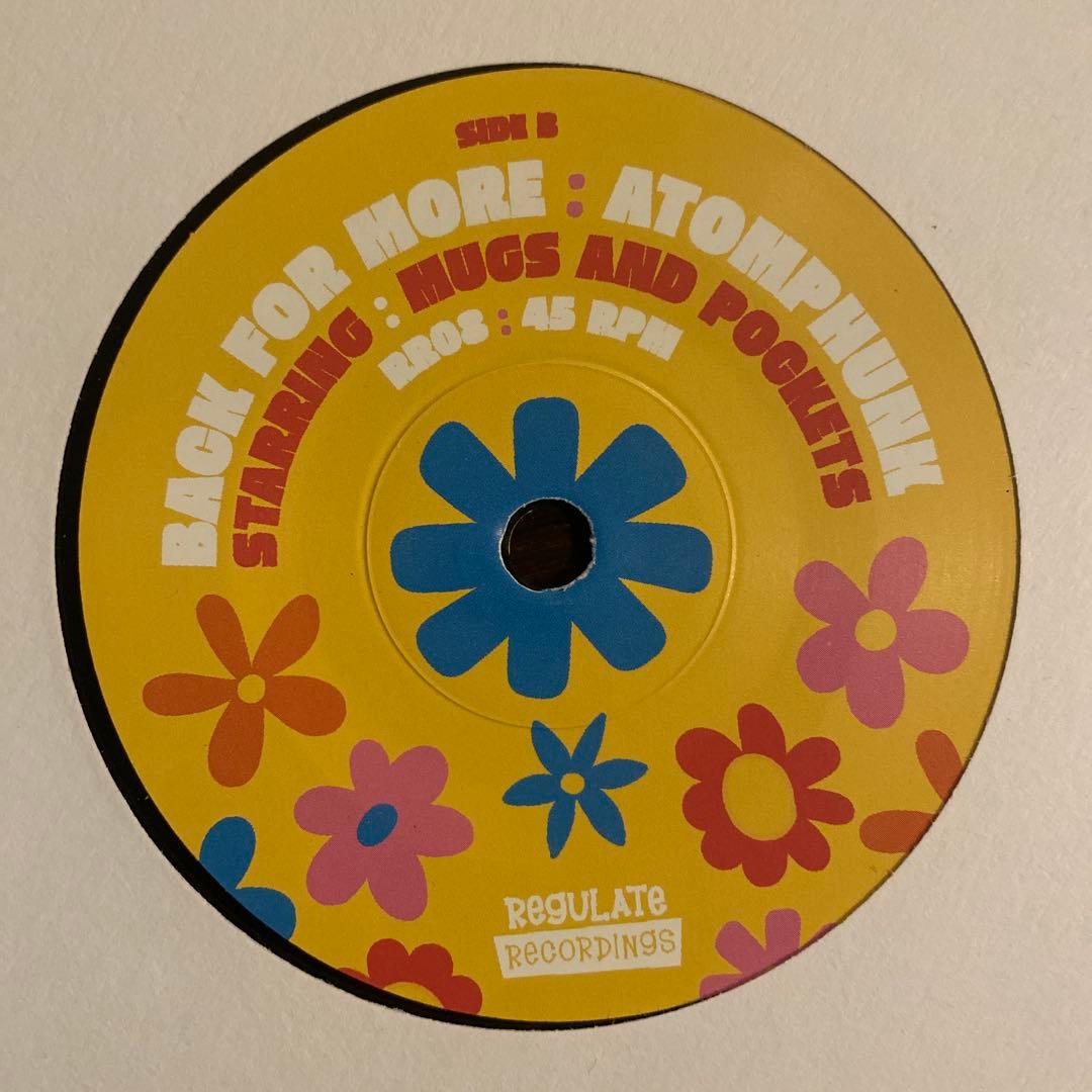 7” ATOMPHUNK feat. DJ DEVIANT レコード