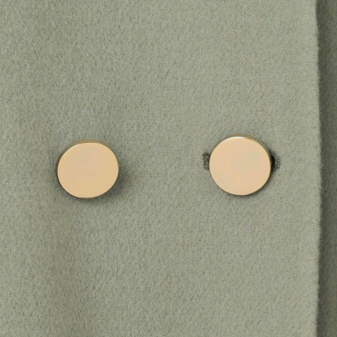 美品✨グレースコンチネンタル✨リバーフードストール ポンチョ フード付 グリーン