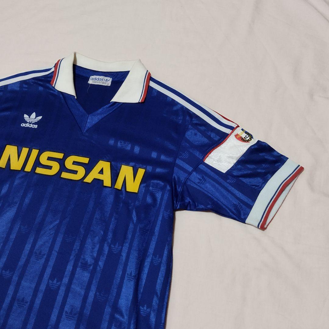 アディダス　日産自動車　田中真二　選手支給品　　　 サッカー　80s 　Mサイズ